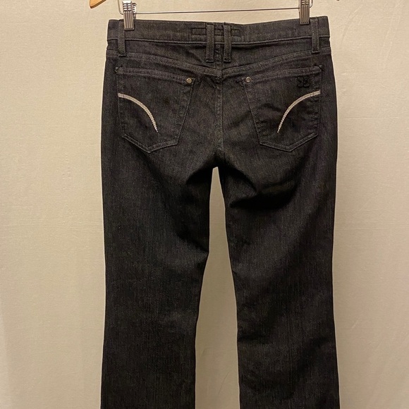 Joe’s Jeans 27 (US 4) Boot Cut Black Jeans Low Rise Women’s Stretch Berlin - Picture 4 of 11
